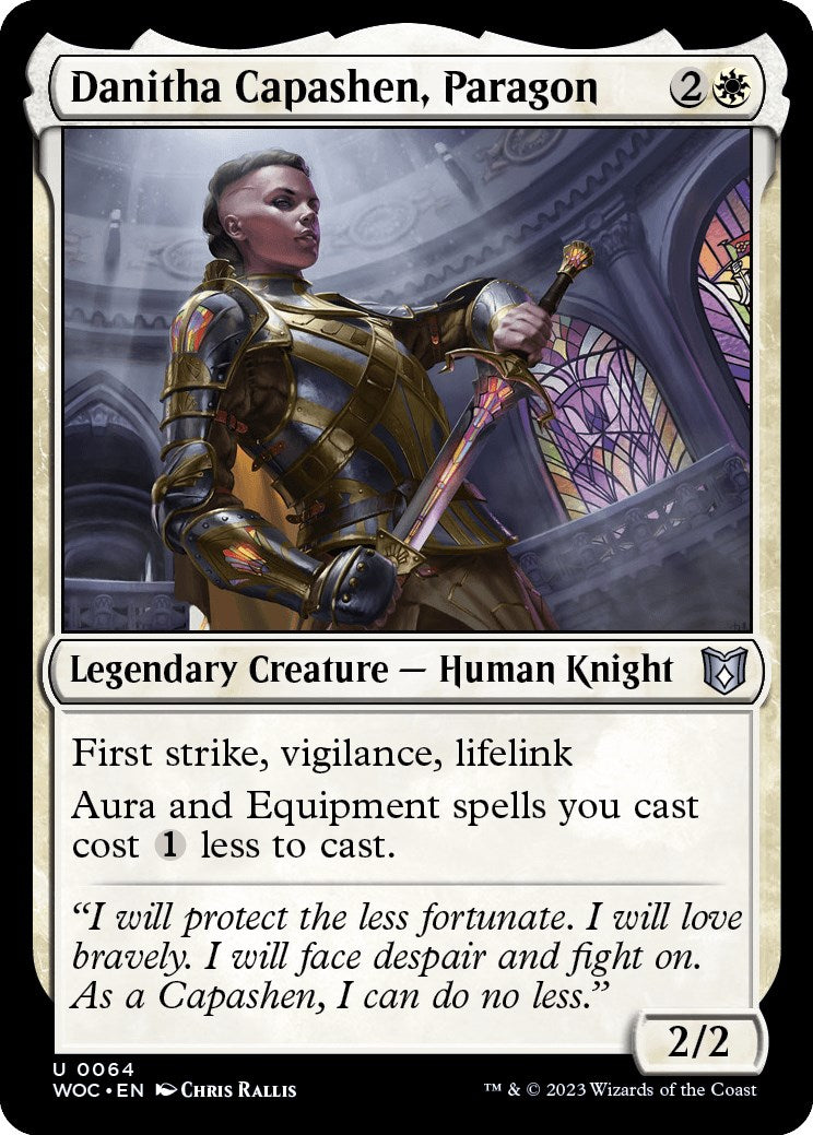 Danitha Capashen, Paragon [Wilds of Eldraine Commander] | Devastation Store