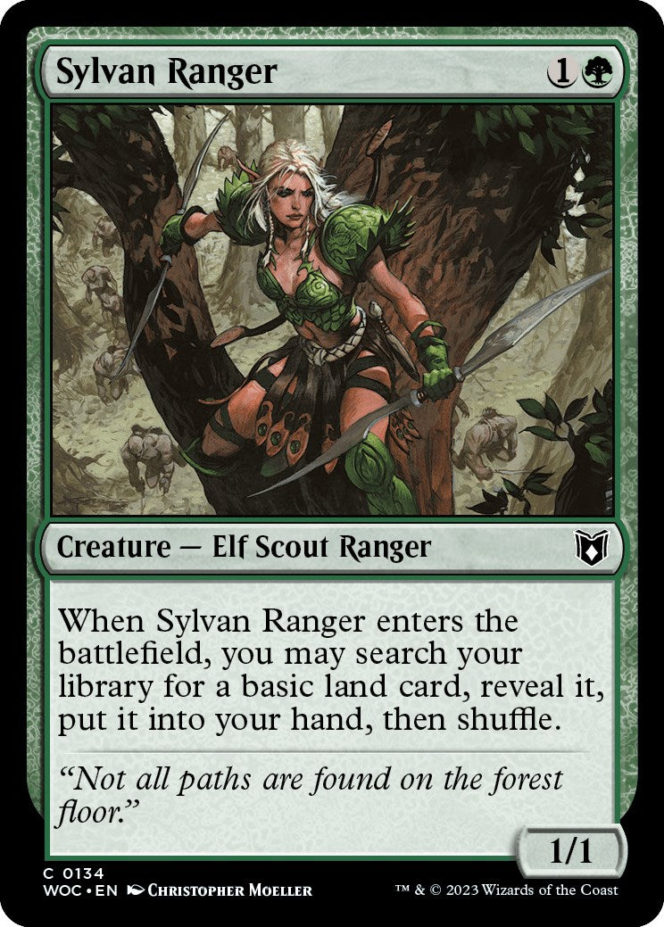 Sylvan Ranger [Wilds of Eldraine Commander] | Devastation Store