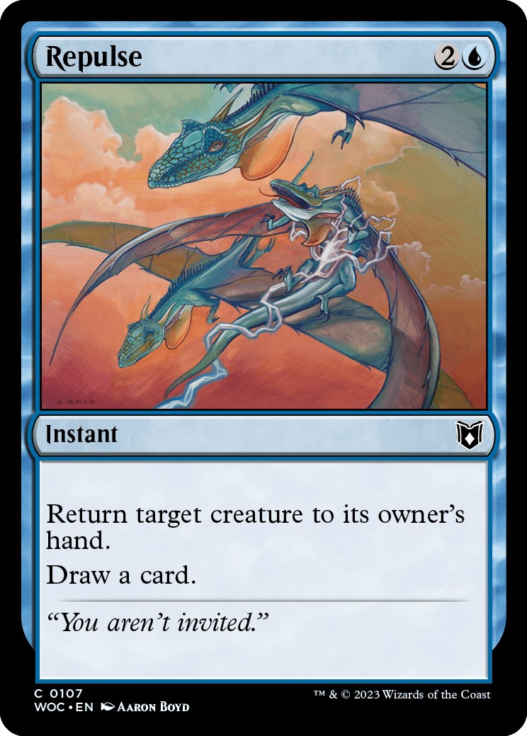 Repulse [Wilds of Eldraine Commander] | Devastation Store