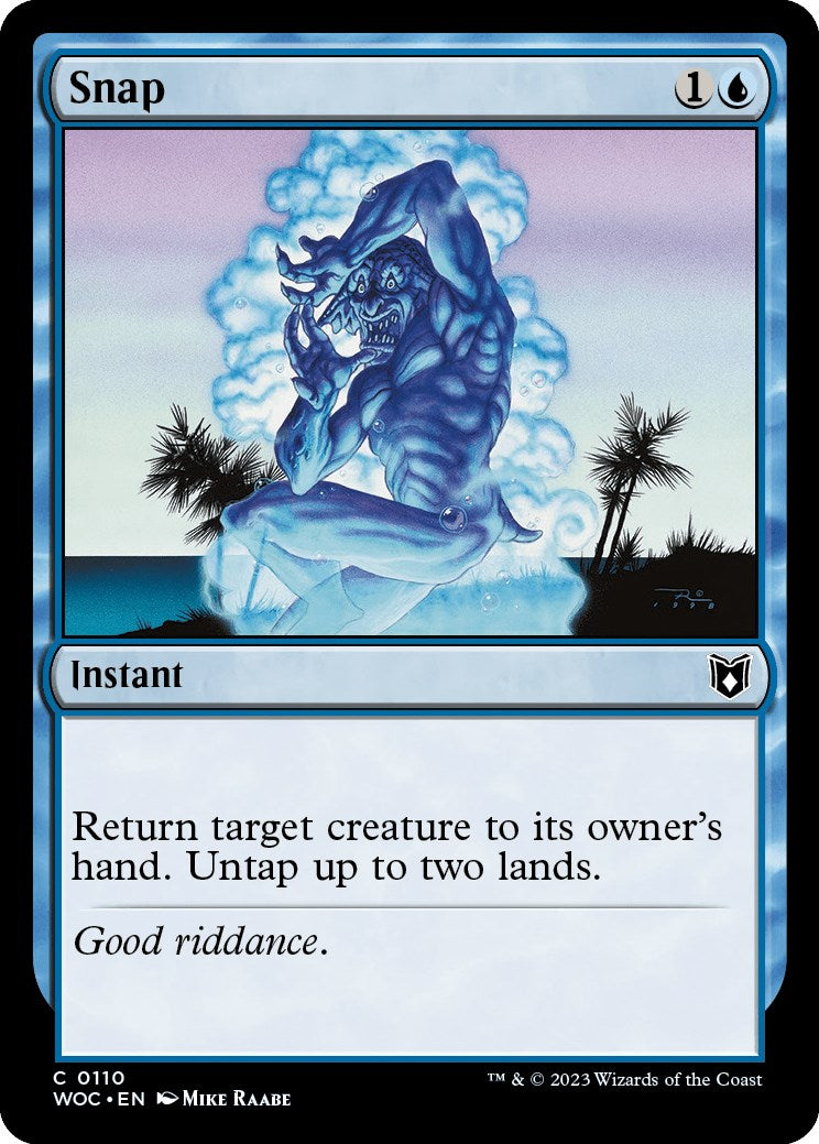 Snap [Wilds of Eldraine Commander] | Devastation Store