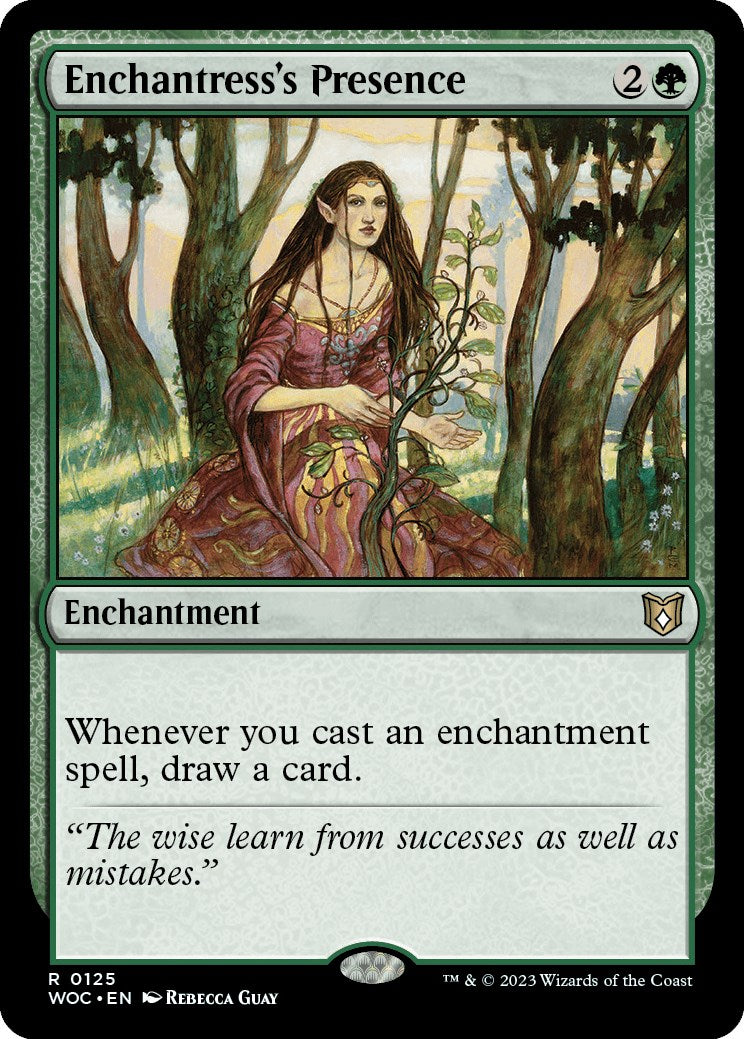 Enchantress's Presence [Wilds of Eldraine Commander] | Devastation Store