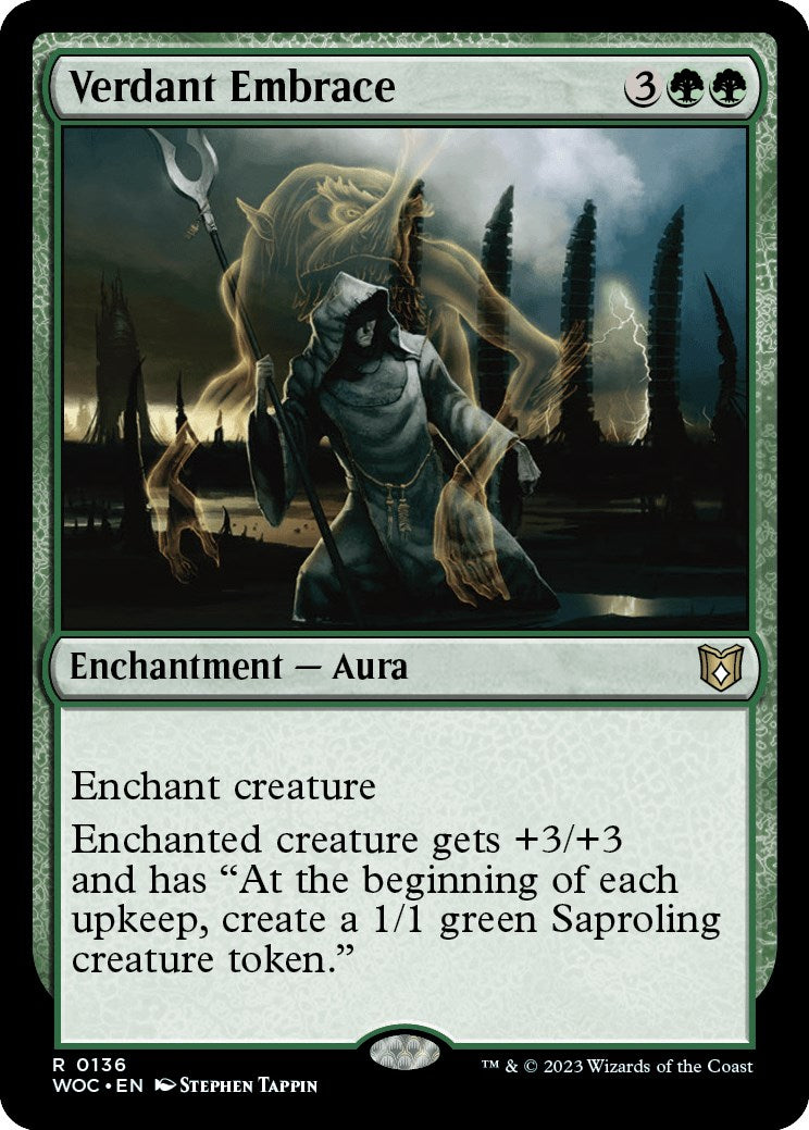 Verdant Embrace [Wilds of Eldraine Commander] | Devastation Store