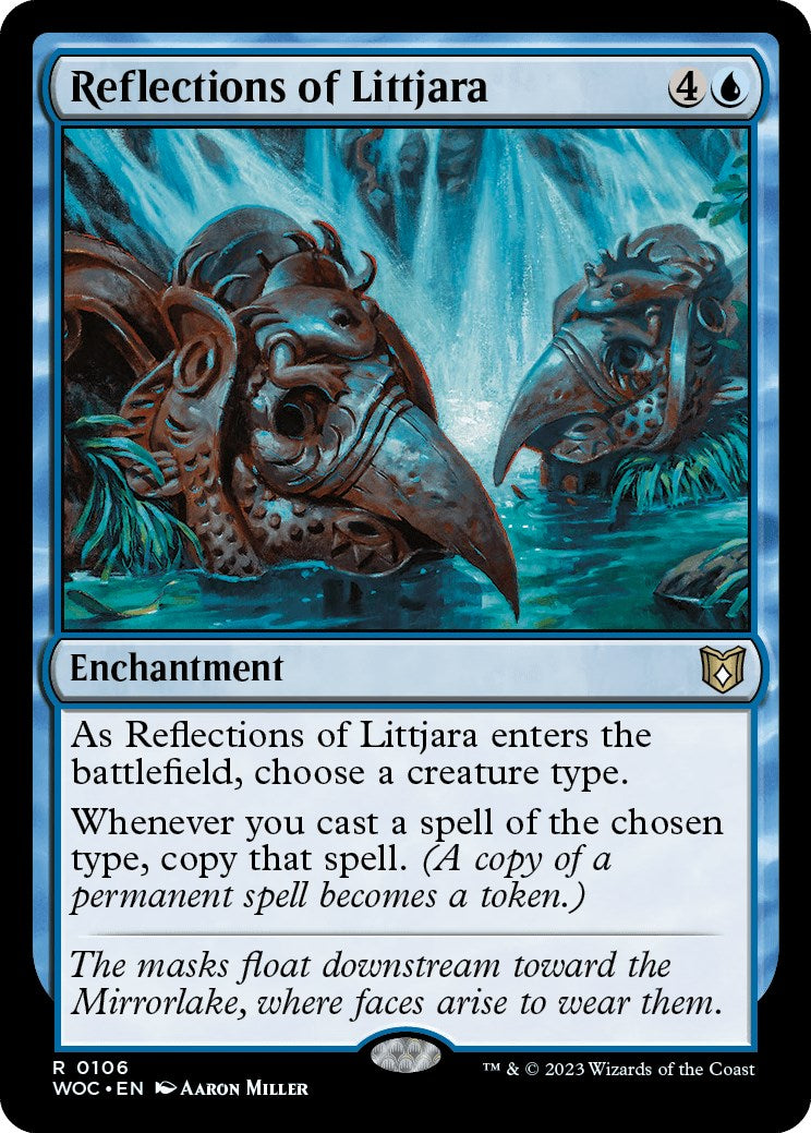 Reflections of Littjara [Wilds of Eldraine Commander] | Devastation Store