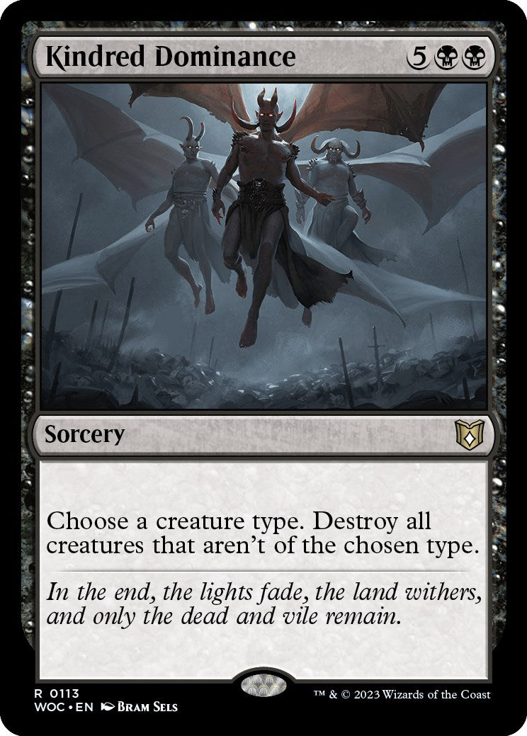 Kindred Dominance [Wilds of Eldraine Commander] | Devastation Store