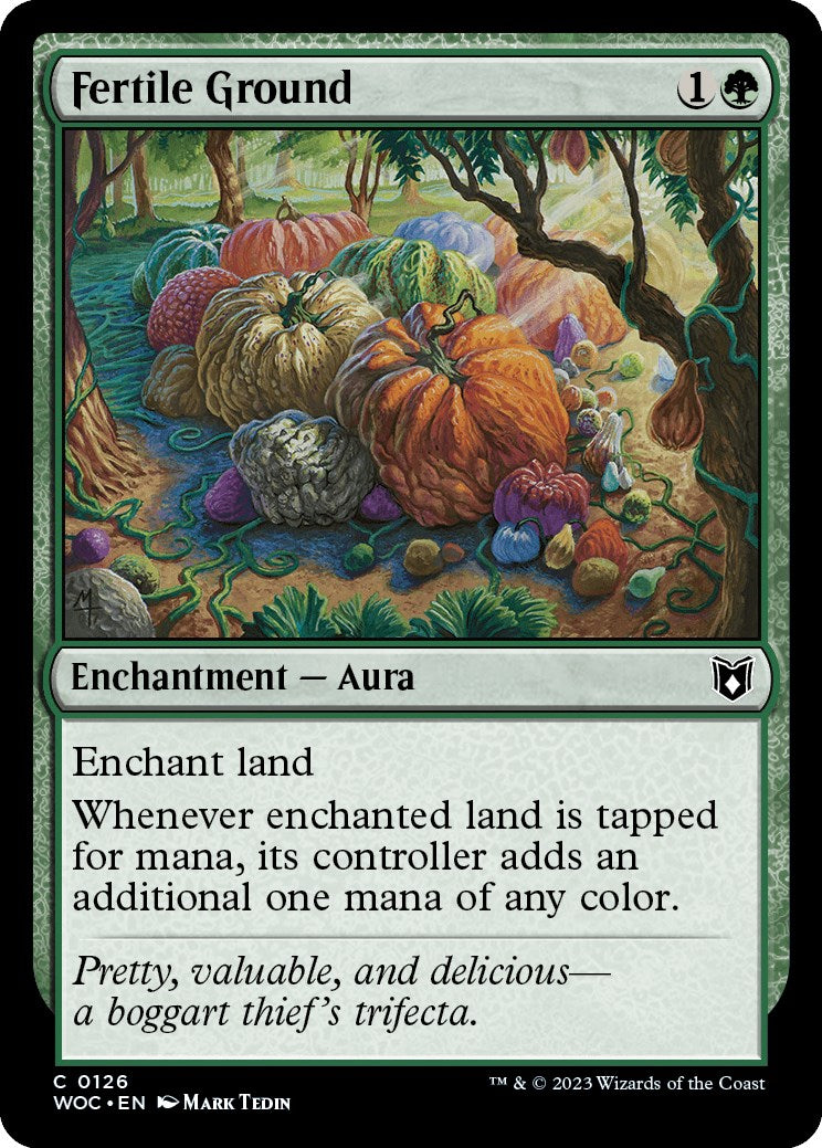 Fertile Ground [Wilds of Eldraine Commander] | Devastation Store