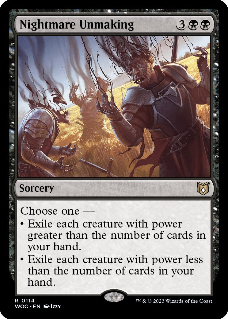 Nightmare Unmaking [Wilds of Eldraine Commander] | Devastation Store