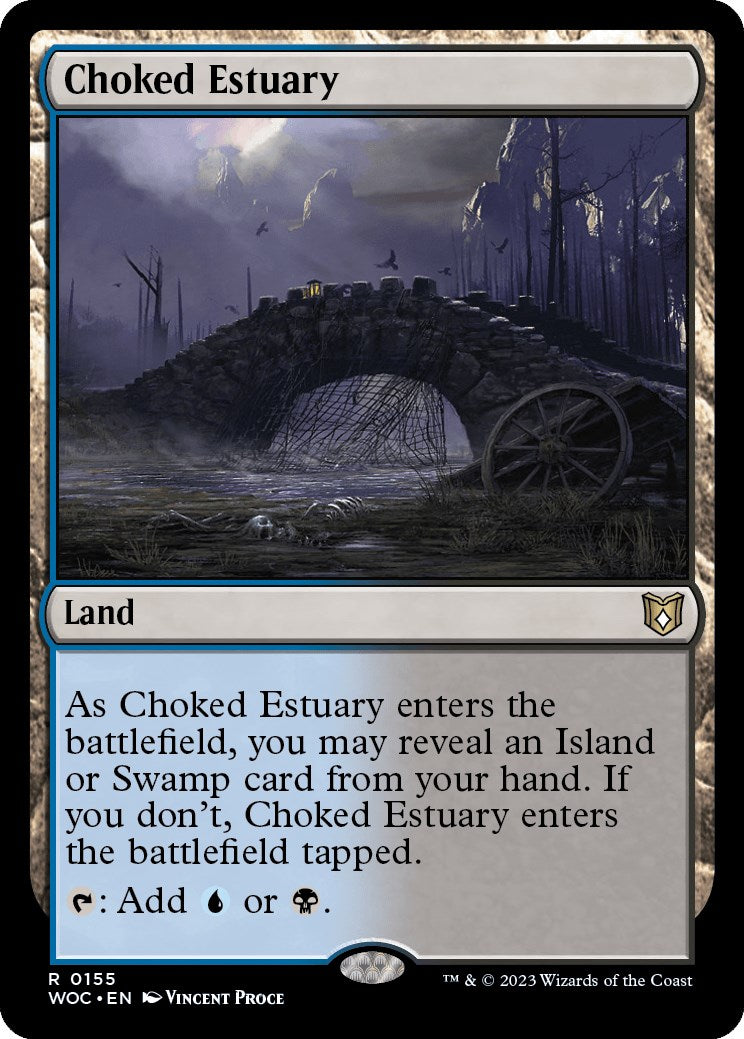 Choked Estuary [Wilds of Eldraine Commander] | Devastation Store