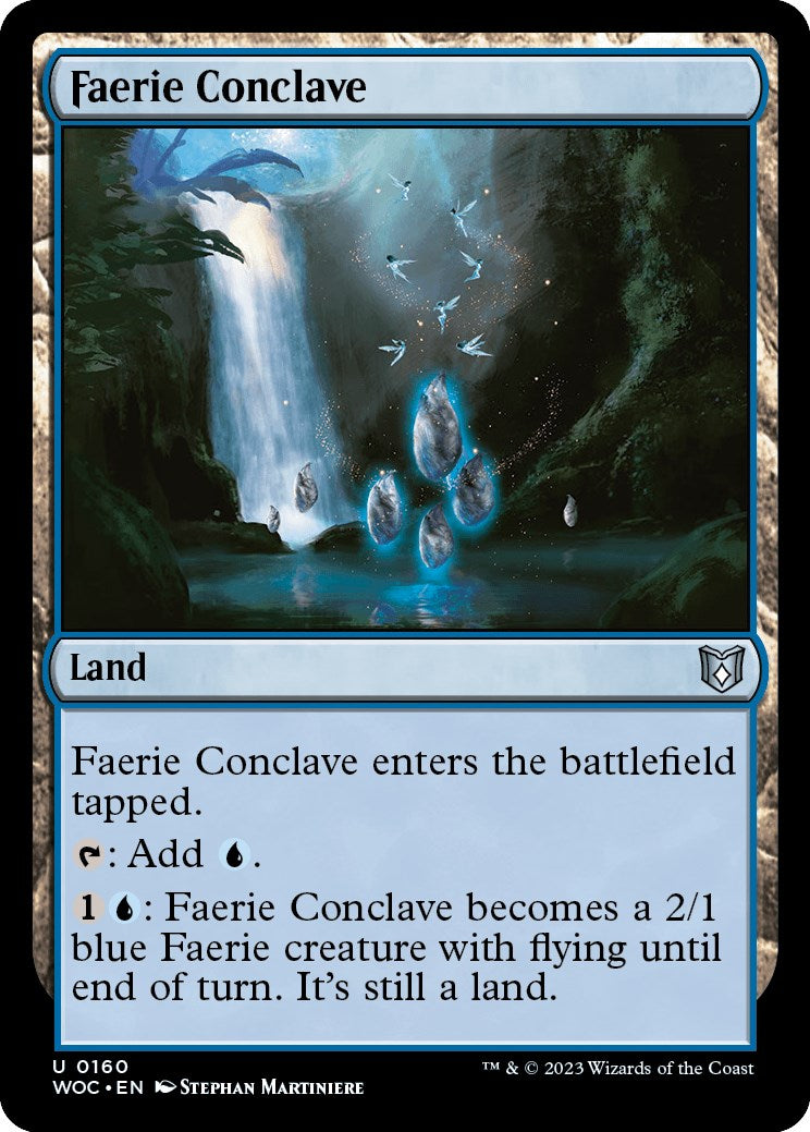 Faerie Conclave [Wilds of Eldraine Commander] | Devastation Store