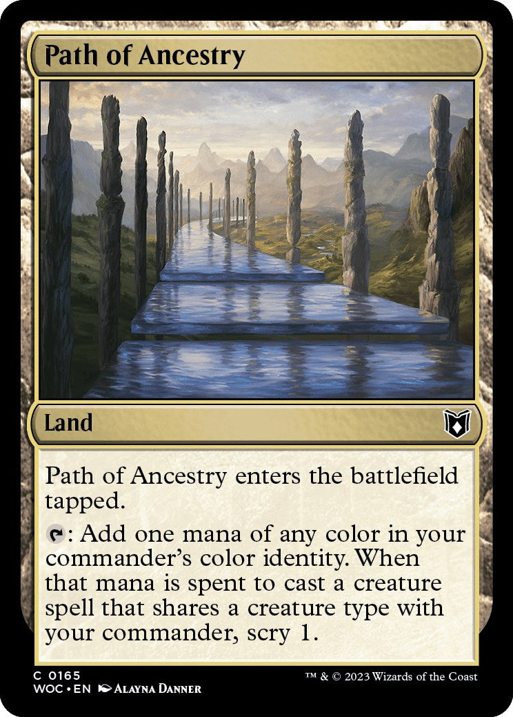 Path of Ancestry [Wilds of Eldraine Commander] | Devastation Store