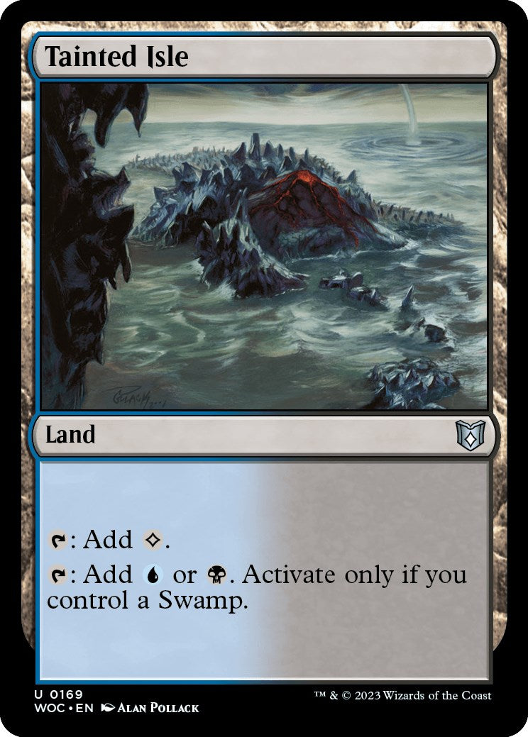 Tainted Isle [Wilds of Eldraine Commander] | Devastation Store
