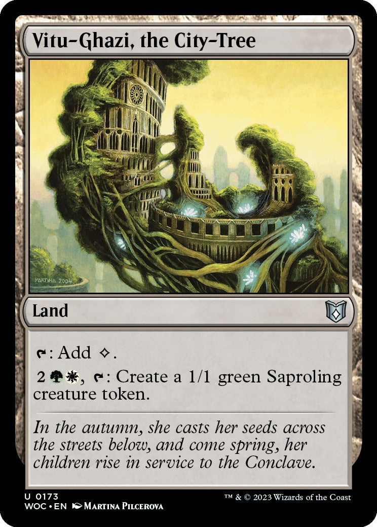 Vitu-Ghazi, the City-Tree [Wilds of Eldraine Commander] | Devastation Store
