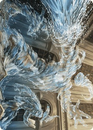Splashy Spellcaster Art Card [Wilds of Eldraine Art Series] | Devastation Store