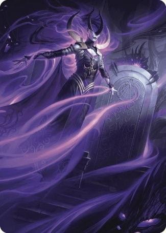 Ashiok, Wicked Manipulator Art Card (10/81) [Wilds of Eldraine Art Series] | Devastation Store