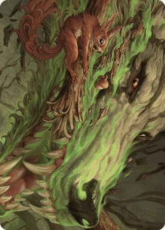Leaping Ambush Art Card [Wilds of Eldraine Art Series] | Devastation Store