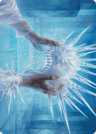 Hylda's Crown of Winter Art Card [Wilds of Eldraine Art Series] | Devastation Store