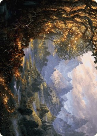 Evolving Wilds Art Card [Wilds of Eldraine Art Series] | Devastation Store