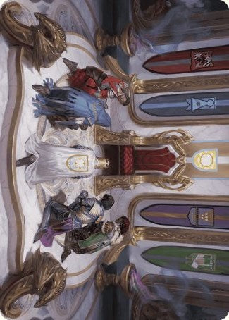 Throne of Eldraine Art Card [Wilds of Eldraine Art Series] | Devastation Store