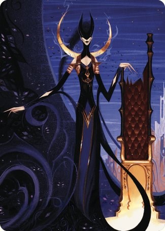 Ashiok, Wicked Manipulator Art Card (57/81) [Wilds of Eldraine Art Series] | Devastation Store