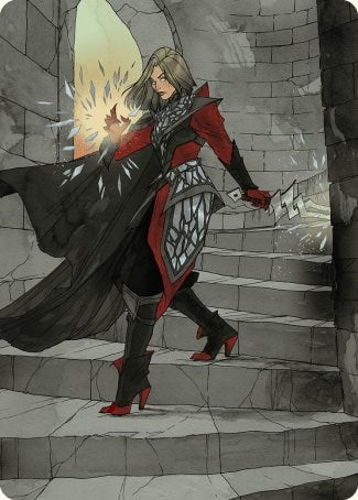 Rowan, Scion of War Art Card (59/81) [Wilds of Eldraine Art Series] | Devastation Store