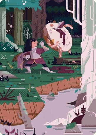 Stab Wound Art Card [Wilds of Eldraine Art Series] | Devastation Store
