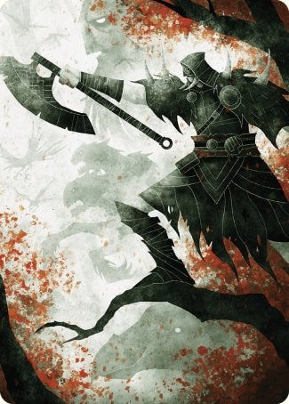 Garruk's Uprising Art Card [Wilds of Eldraine Art Series] | Devastation Store