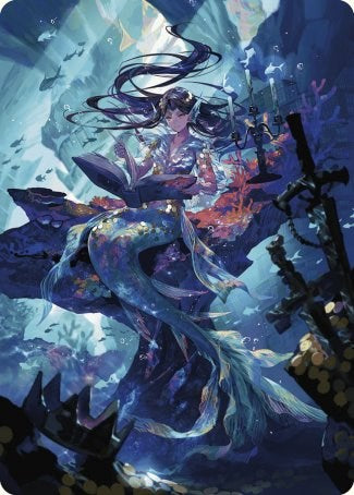 Rhystic Study Art Card [Wilds of Eldraine Art Series] | Devastation Store