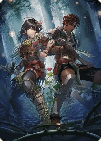 Defense of the Heart Art Card [Wilds of Eldraine Art Series] | Devastation Store