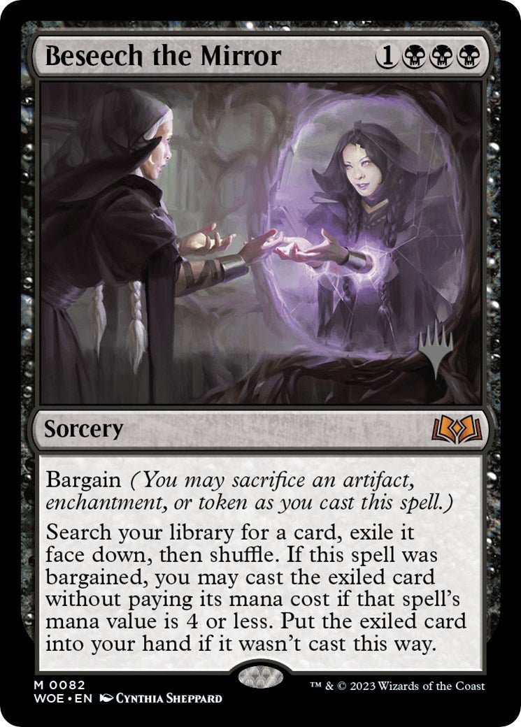 Beseech the Mirror (Promo Pack) [Wilds of Eldraine Promos] | Devastation Store
