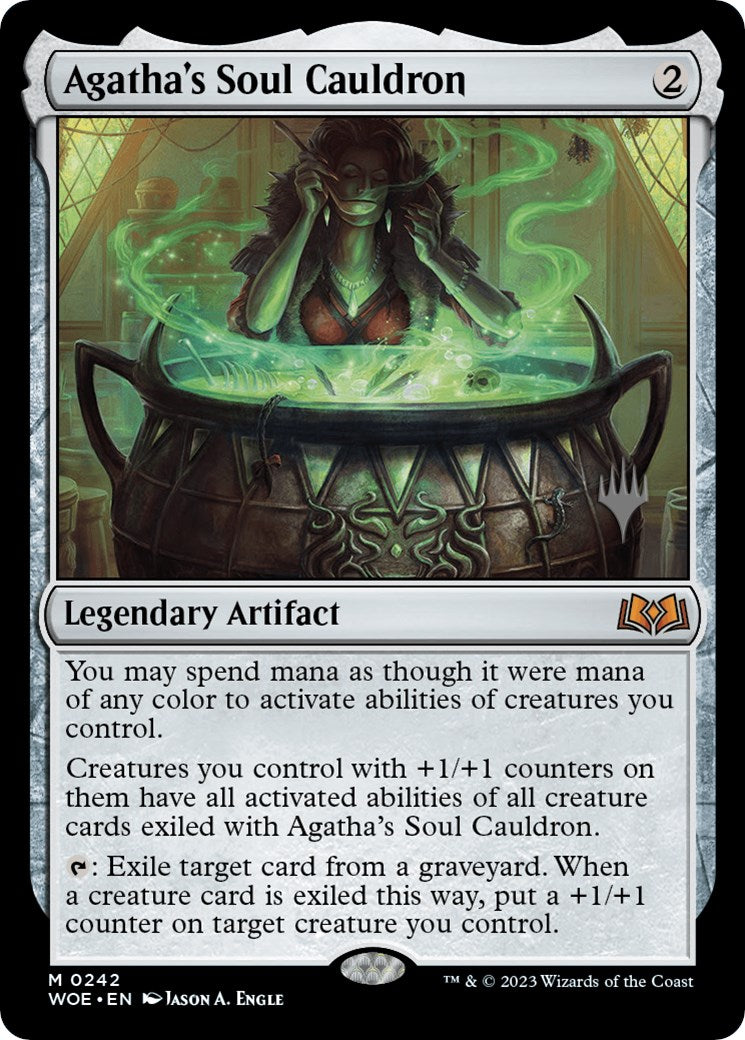 Agatha's Soul Cauldron (Promo Pack) [Wilds of Eldraine Promos] | Devastation Store