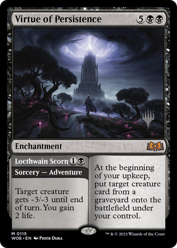 Virtue of Persistence (Promo Pack) [Wilds of Eldraine Promos] | Devastation Store