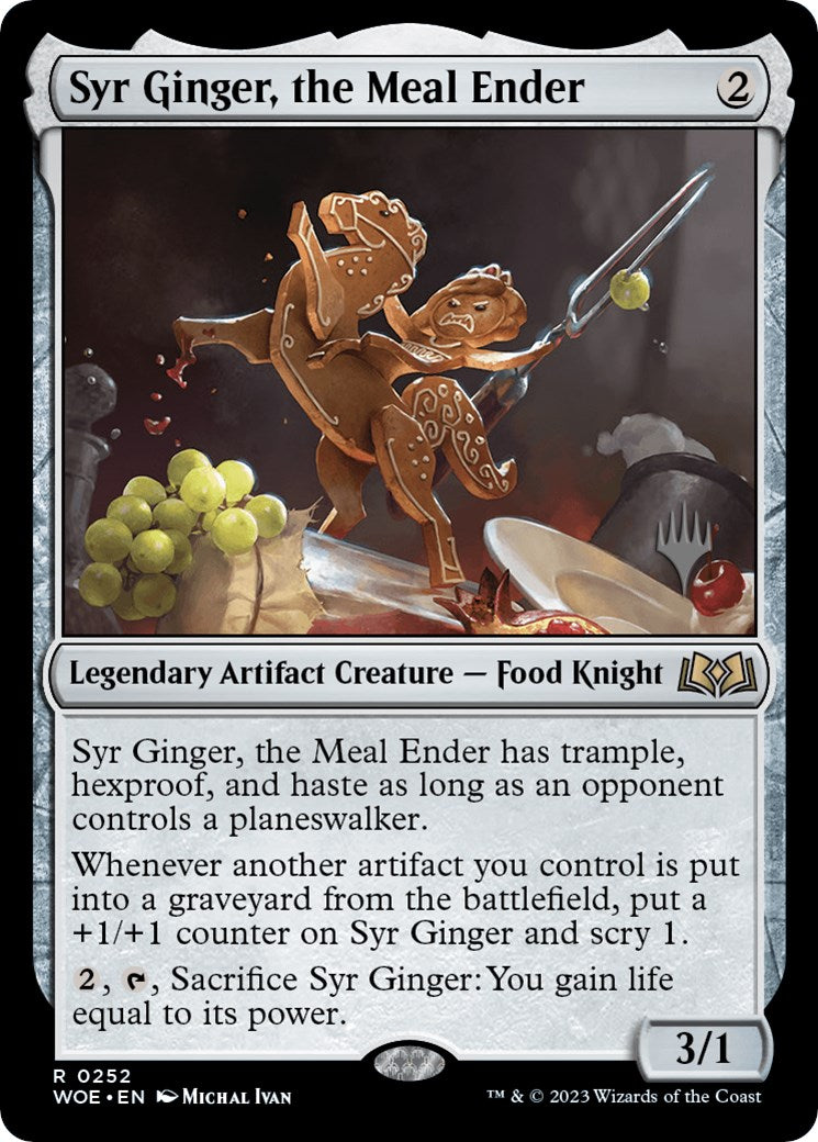 Syr Ginger, the Meal Ender (Promo Pack) [Wilds of Eldraine Promos] | Devastation Store