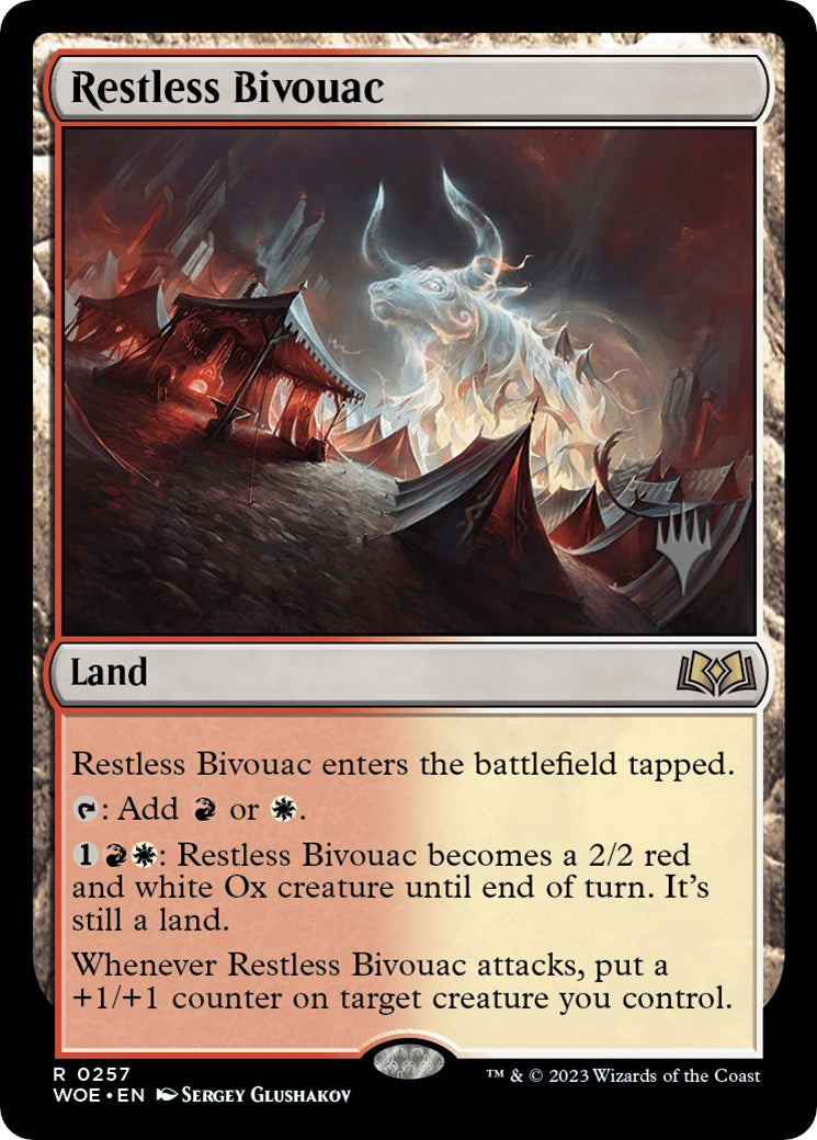 Restless Bivouac (Promo Pack) [Wilds of Eldraine Promos] | Devastation Store