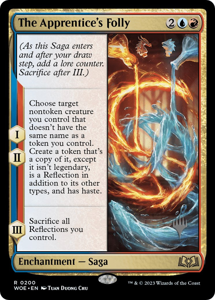 The Apprentice's Folly (Promo Pack) [Wilds of Eldraine Promos] | Devastation Store