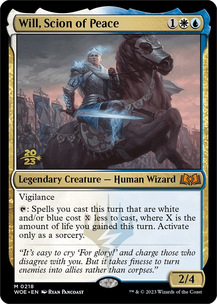 Will, Scion of Peace [Wilds of Eldraine Prerelease Promos] | Devastation Store