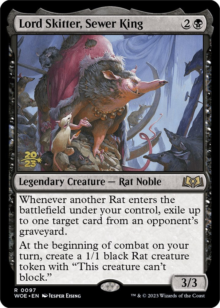 Lord Skitter, Sewer King [Wilds of Eldraine Prerelease Promos] | Devastation Store