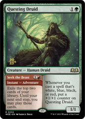 Questing Druid // Seek the Beast [Wilds of Eldraine Prerelease Promos] | Devastation Store