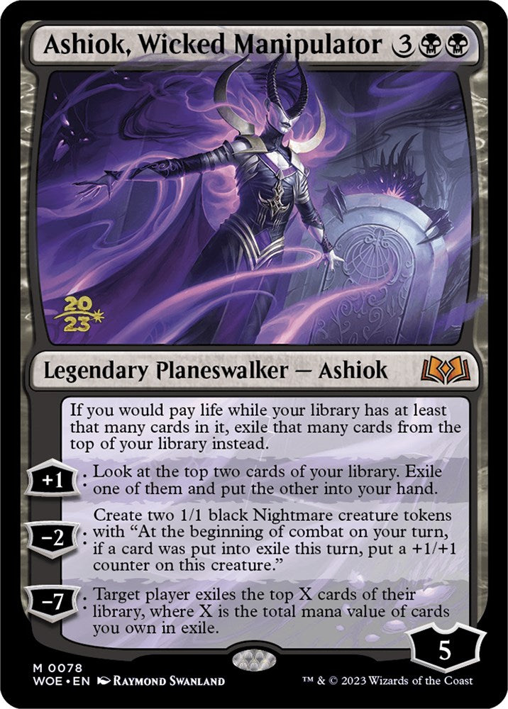 Ashiok, Wicked Manipulator [Wilds of Eldraine Prerelease Promos] | Devastation Store