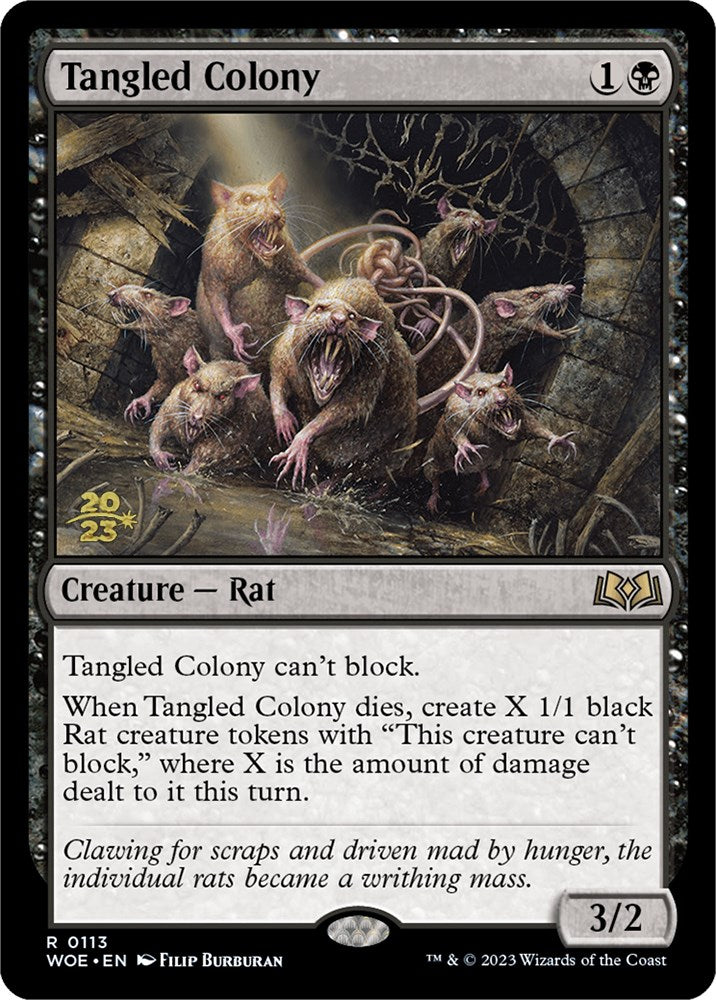 Tangled Colony [Wilds of Eldraine Prerelease Promos] | Devastation Store