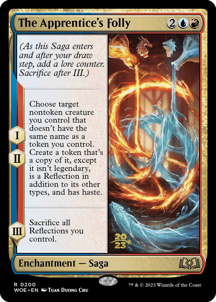 The Apprentice's Folly [Wilds of Eldraine Prerelease Promos] | Devastation Store