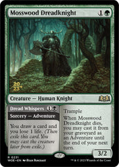 Mosswood Dreadknight // Dread Whispers [Wilds of Eldraine Prerelease Promos] | Devastation Store
