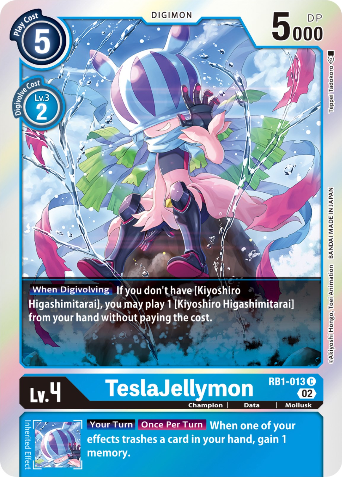 TeslaJellymon [RB1-013] [Resurgence Booster] | Devastation Store