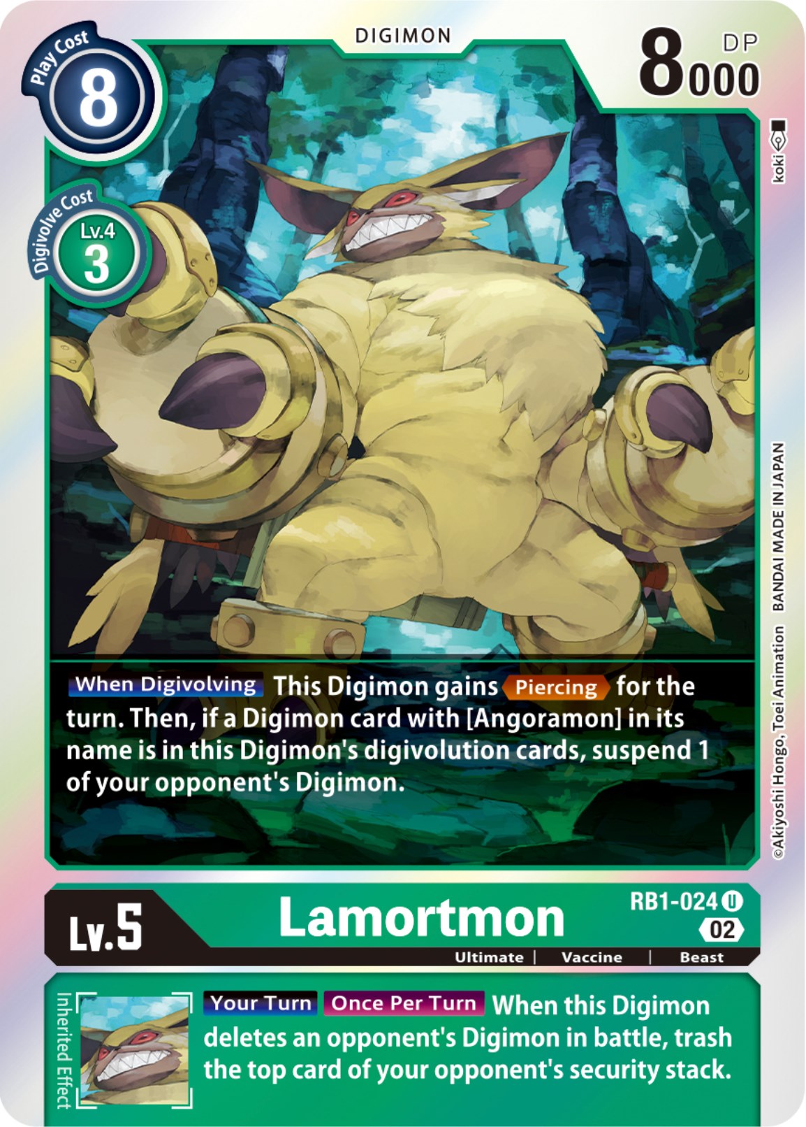 Lamortmon [RB1-024] [Resurgence Booster] | Devastation Store