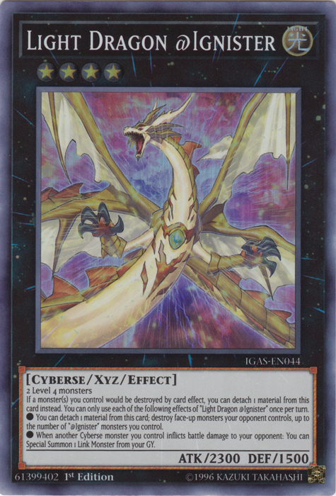 Light Dragon @Ignister [IGAS-EN044] Super Rare | Devastation Store