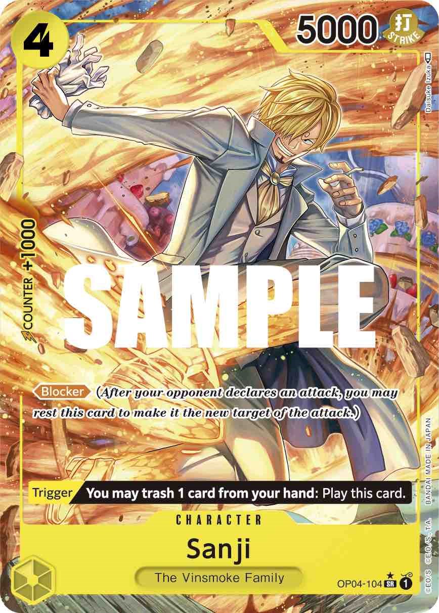 Sanji (Alternate Art) [Kingdoms of Intrigue] | Devastation Store