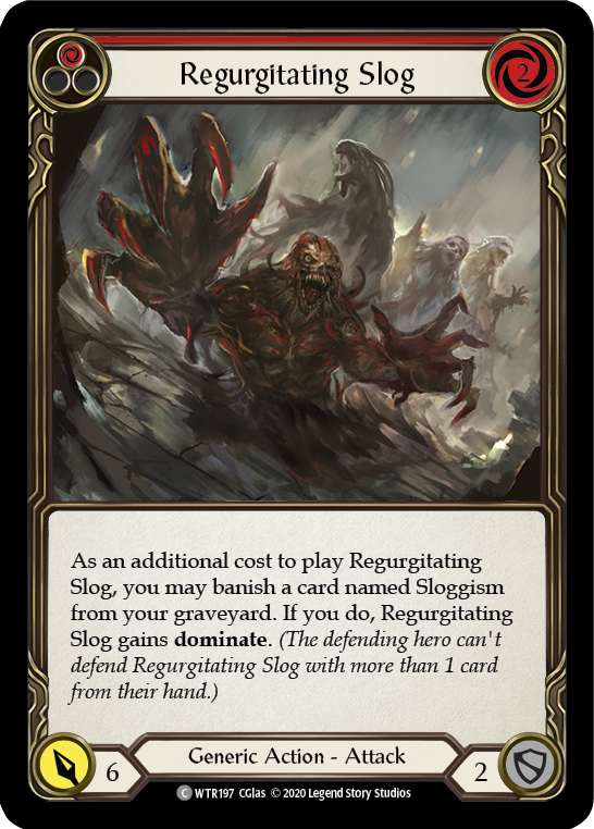 Regurgitating Slog (Red) [WTR197] Unlimited Edition Rainbow Foil - Devastation Store | Devastation Store