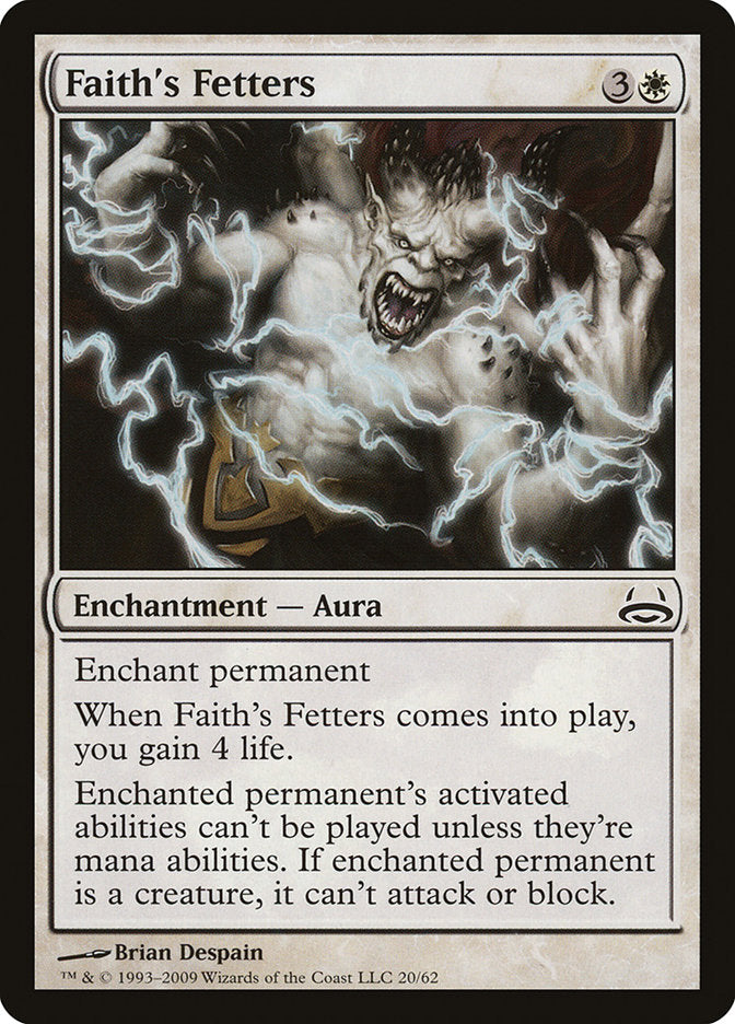 Faith's Fetters [Duel Decks: Divine vs. Demonic] | Devastation Store