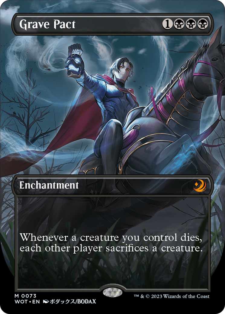 Grave Pact (Anime Borderless) [Wilds of Eldraine: Enchanting Tales] | Devastation Store