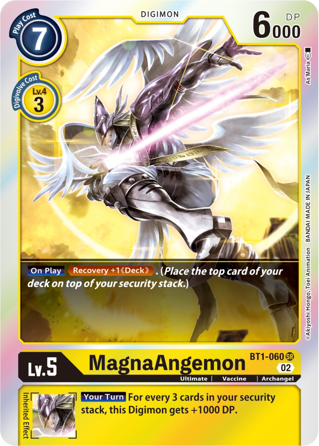 MagnaAngemon [BT1-060] (Resurgence Booster Reprint) [Resurgence Booster] | Devastation Store