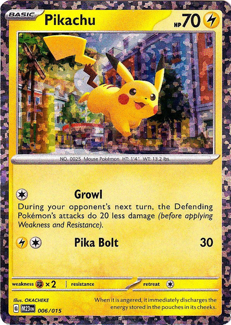 Pikachu (006/015) [McDonald's Promos: 2023 Collection] | Devastation Store