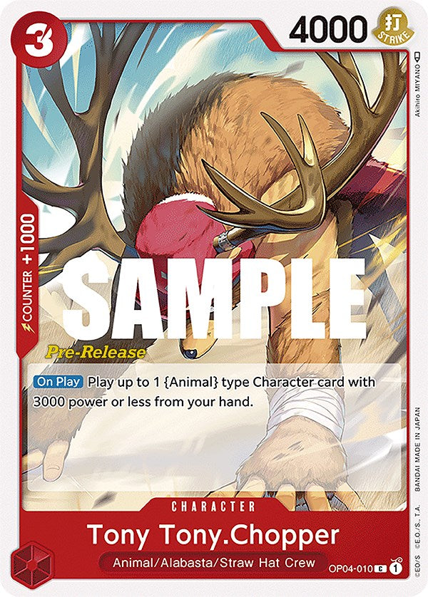 Tony Tony.Chopper [Kingdoms of Intrigue Pre-Release Cards] | Devastation Store